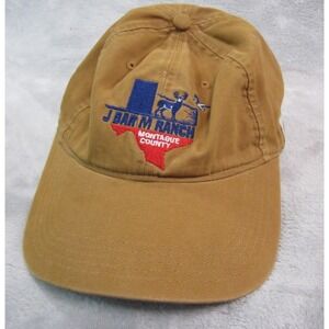J BAR M Ranch‎ Hat Cap Adjustable Brown